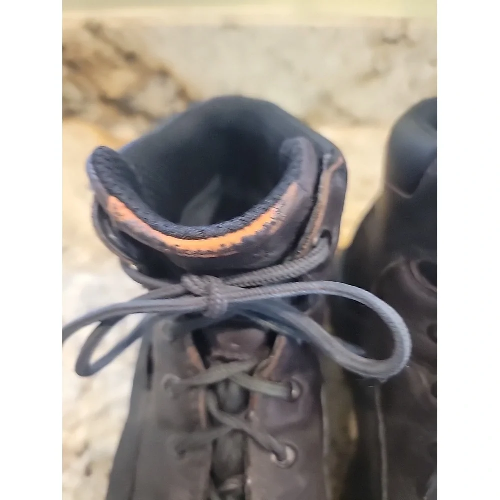 Timberland PRO Power Welt Steel Toe Waterproof Work Boot 47001 Brn Mens 9.5m EUC
